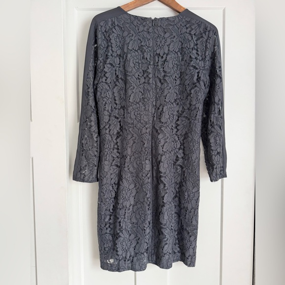 Madewell Lace Long Sleeve Shift Dress - Picture 5 of 6